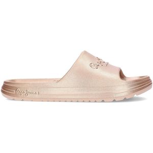 Pepe Jeans - Beach Met W - Badslippers - Metallic - 100% EVA