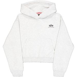 Alpha Industries - Basic Hoodie SL - Hoodie - Zwart - Loose Fit