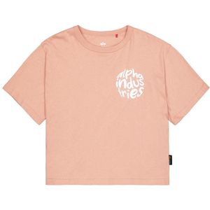 Dames-T-shirt Alpha Industries Logo