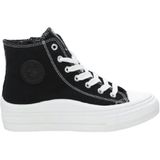 Refresh - 17067603-NEGRO - Trainers - Zwart - Stof - Casual