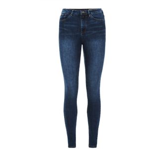 VERO MODA high waist skinny jeans VMSOPHIA medium blue denim