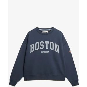 Superdry - Athletic Essentials Oversized Crew Sweatshirt - Oversized - Korte Lengte