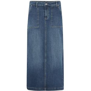 Hoge taille spijkerrok voor dames b.young Komma