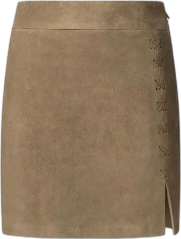 Pepe Jeans - PL9011881 - Casual Rok - Beige - Leer