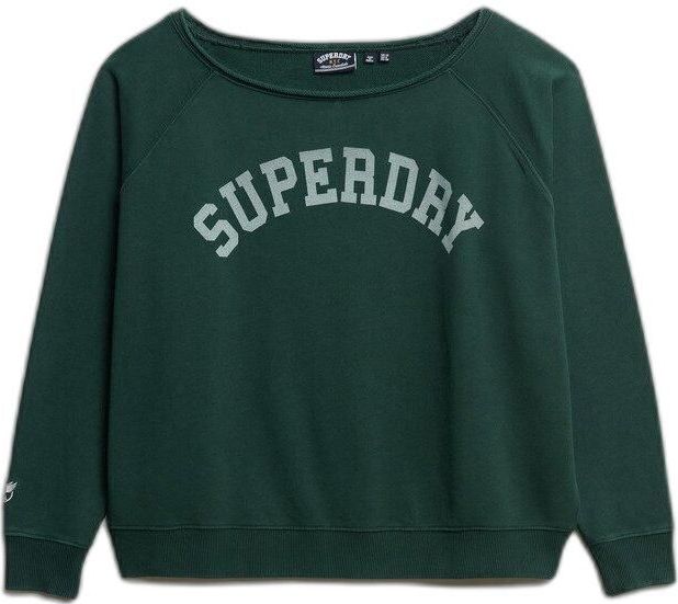 Superdry - Athletic Essentials Bardot Crew - Sweatshirt - Oversized