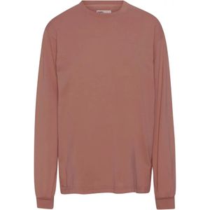 T-shirt met lange mouwen Colorful Standard Organic oversized rosewood mist
