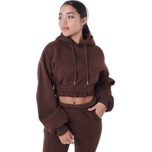 Sweatvest - Capuchon - Groen - Katoen/Polyester - Geborduurd Logo