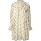 Pepe Jeans - PL9537707 - Jurk - Wit - Lange Mouwen - Casual - Polyester