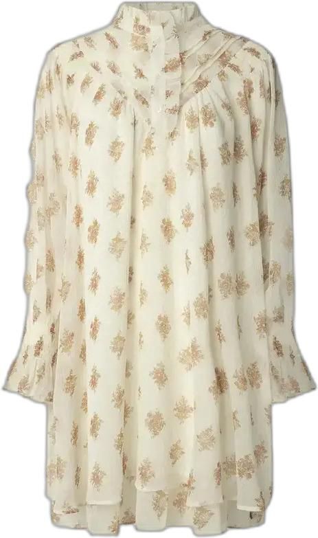 Pepe Jeans - PL9537707 - Jurk - Wit - Lange Mouwen - Casual - Polyester