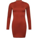 Superdry - Korte Tricot Damesjurk - Trechtervormige Hals