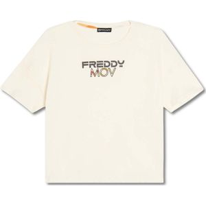 T-shirt van jersey voor vrouwen Freddy Movement