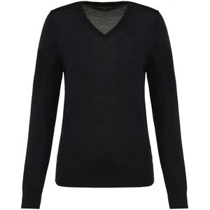 Damestrui Merino V-Hals Kariban Premium
