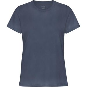 Dames-T-shirt Colorful Standard Light Organic Neptune Blue