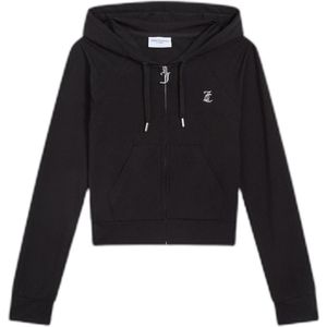 Juicy Couture - ICCLE - Sweatvest - Zwart - Fluweel/Nicky Velours