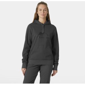 Helly Hansen - Nord Graphic Hoodie - Dames - Grijs - Katoenmix
