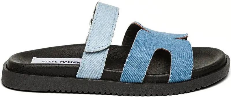 Steve Madden - Missile-E - Slippers - Blue Denim