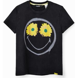 Dames-T-shirt Desigual Smiley