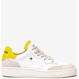 Newlab - NL11 - Sneaker - AppleSkin White - Micro Fiber Beige - Handgemaakt in Portugal