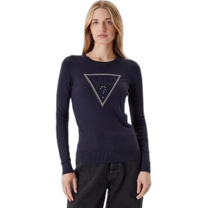 Guess - Kiara - T-shirt - V-hals en Ronde Hals - Dames - Driehoeklogo