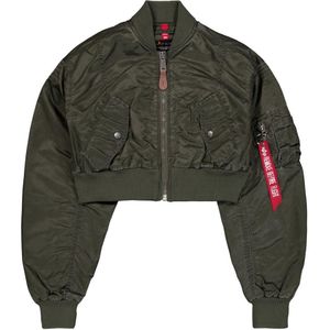 Alpha Industries - MA-1 Vintage Cropped - Bomberjack - Dark Olive