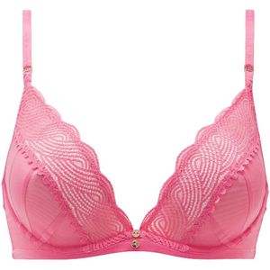 Beugelbeha - Morgan Lorie - Bralette - Klassieke Decolleté - Gaas en Grafische Kantband