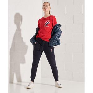 Superdry - Sportstyle - T-shirt - Chenille Fluweel - Biologisch Katoen