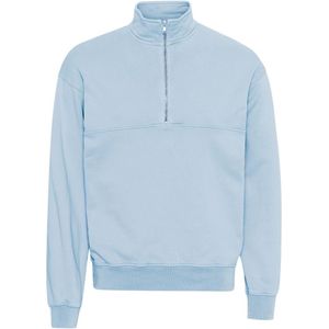 Sweatshirt 1/4 rits Colorful Standard Organic polar blue