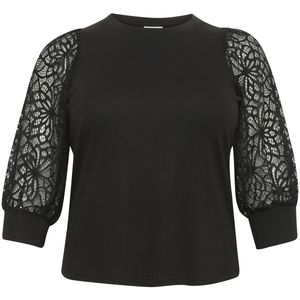 KAFFE Curve - Bella - Blouse - Lange Mouwen - Slimfit