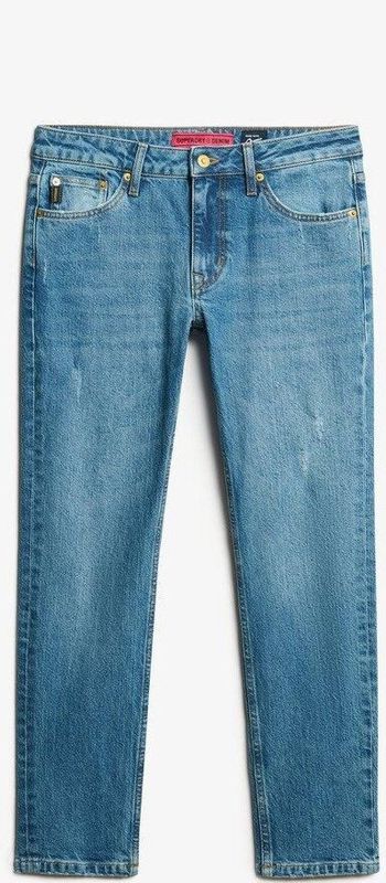 Superdry - Vintage Mid Rise Slim Fit - Spijkerbroek - Canyon Blue