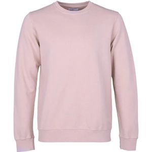 Sweatshirt ronde hals Colorful Standard Classic Organic faded pink