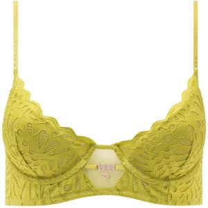 Morgan - Amelie - Balconette Bh - Voorgevormde Cups - Bloemenkant en Tule