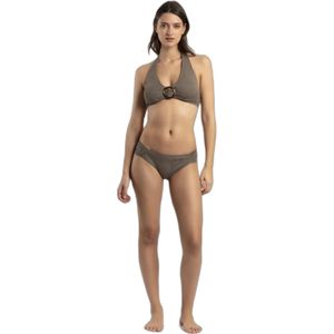 Twee-delig badpak met open rug voor dames Admas Fresh Leaves