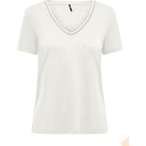 Damesblouse met v-hals Only Onldorit Shine Jrs