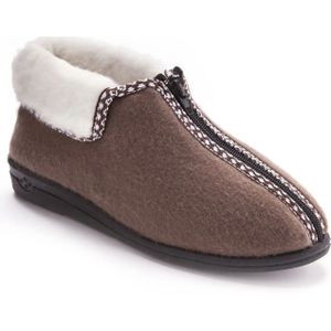 Gevoerde pantoffels van mostly wol voor dames Pédiconfort