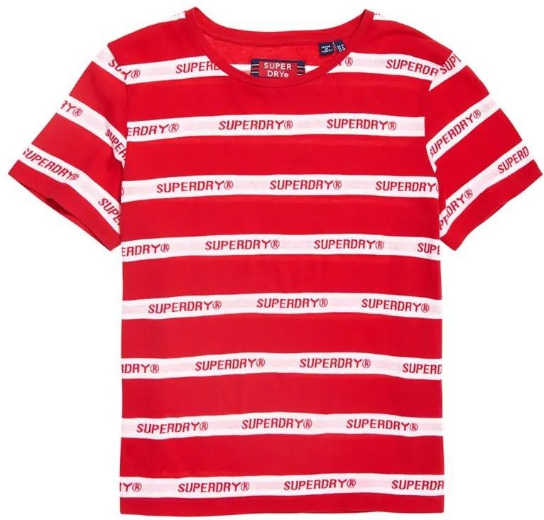 Superdry - Cote - T-shirt - Gestreept - Dames