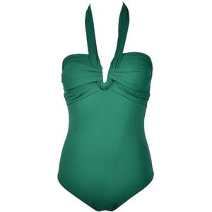 Eénpiece badpak met V-hals voor dames Red Point Sali