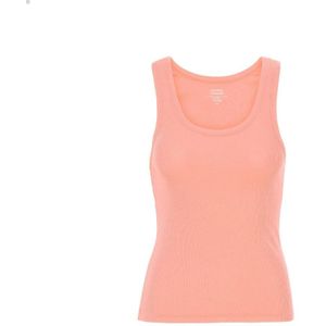 Geribd damestopje Colorful Standard Organic bright coral