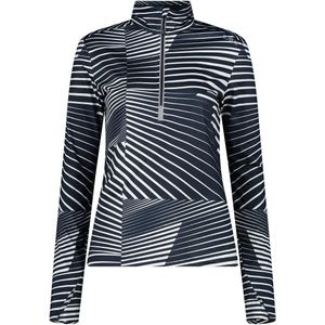 CMP - Damessweatshirt - Halve Rits - Multifunctioneel - Trendy Print