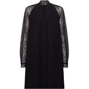 Esprit - Damesjurk - Met Kanten Mouw - Elegante A-lijn