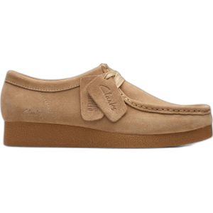 Clarks - WallabeeEVOSh - Mocassins - Zwart - Leer