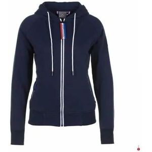 Damesfleece hoodie met volledige rits Peak Mountain Andore