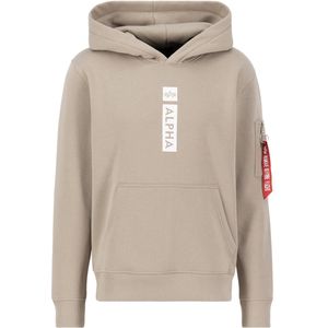 ALPHA INDUSTRIES Alpha RP Hoodie - Heren Sweater - Grijs - Katoen