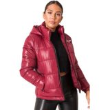 Sixth June - Donsjack - Bordeaux - Licht Gewatteerd - Ritssluiting, Zijzakken, Binnenzak