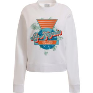 Dames sweatshirt met ronde hals Guess L.A. 1981