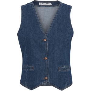 Dames jeans gilet Pulz Jeans Malle