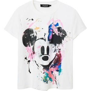 Dames-T-shirt Desigual Mickey Crash