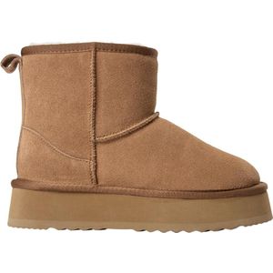 Sofie Schnoor - Jasmine Teddy - Kuitlaarzen - Zacht Suede - Gevoerd met Schapenvacht