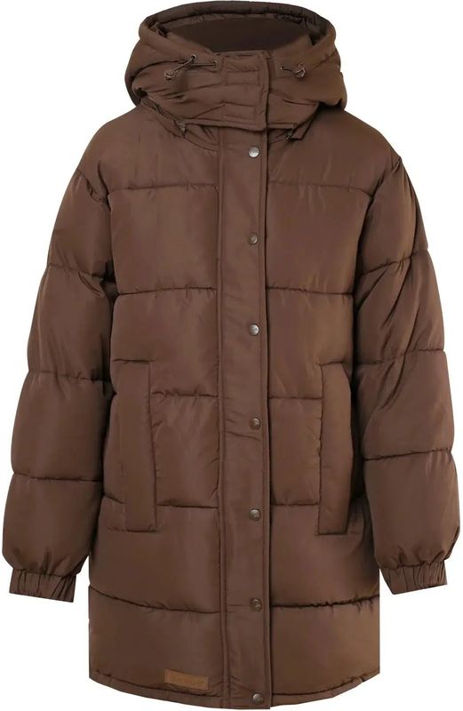 Sixth June - Oversized Damespufferjacke - Zwart - Polyester - Gewatteerd