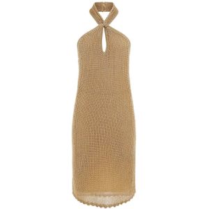 Strakke damesjurk Guess Minka Lurex