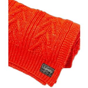 gebreide kabelsjaal voor dames Superdry Lux